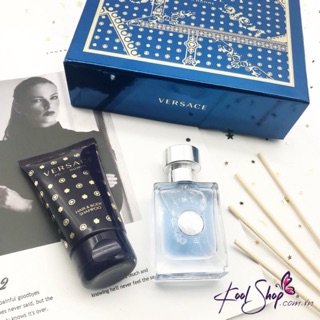 🌊 Set nước hoa nam Versace pour homme 30ml + tặng kèm sữa tắm 30ml 🌊