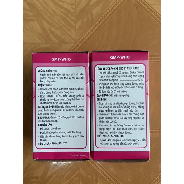 Hoạt Huyết Dưỡng Não Fito