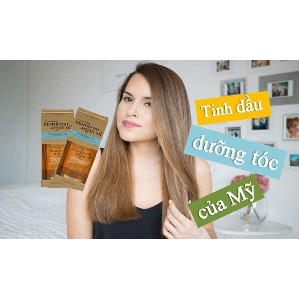 DẦU DƯỠNG TÓC OGX ARGAN OIL - DÀNH CHO MỌI LOẠI TÓC (OGX OIL) | BigBuy360 - bigbuy360.vn