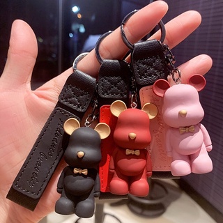 Móc khoá gấu bearbrick,móc khóa gấu hot trend phụ kiện túi xách cao cấp