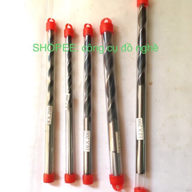 Mũi khoan gỗ dài 200mm các loại