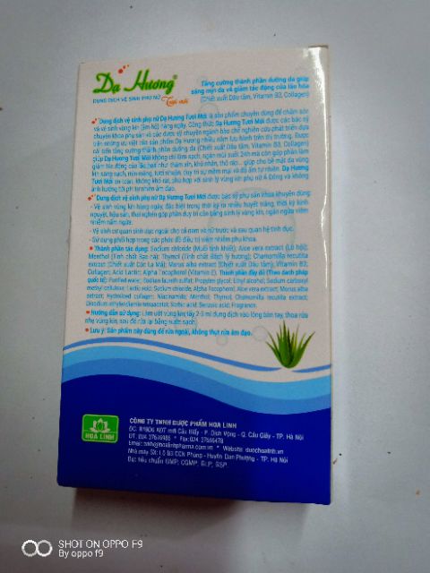 Dung dịch vệ sinh phụ nữ Dach Hương 100ml