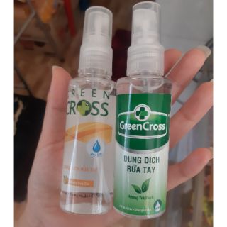 XỊT RỮA TAY KHÔ GREEN CROSS 70ML