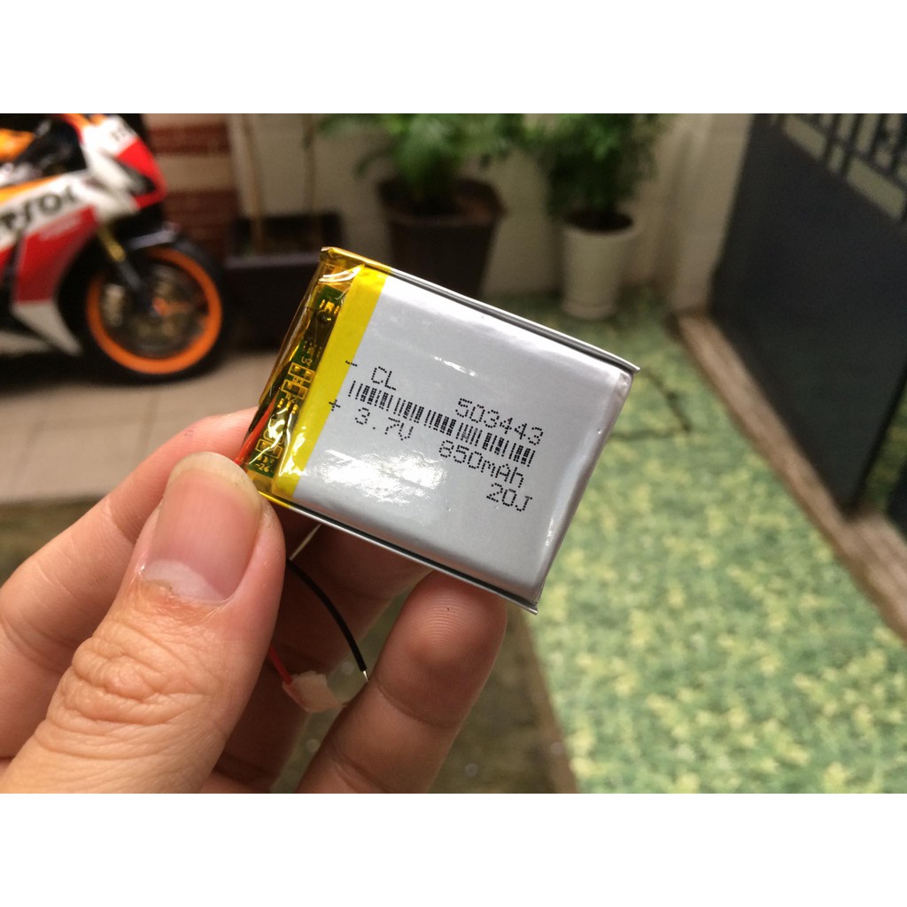 Pin Polymer 503443 dung lượng 850mAh