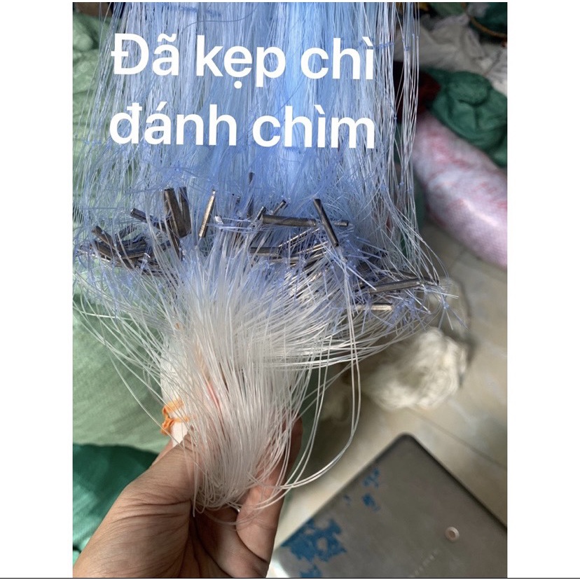 Lưới Thái Sịn Đánh Cá | Lm lưới 1 Màn  Đánh Ao, Hồ, Sông Cao 1,2m Dài 75m 12 phân về