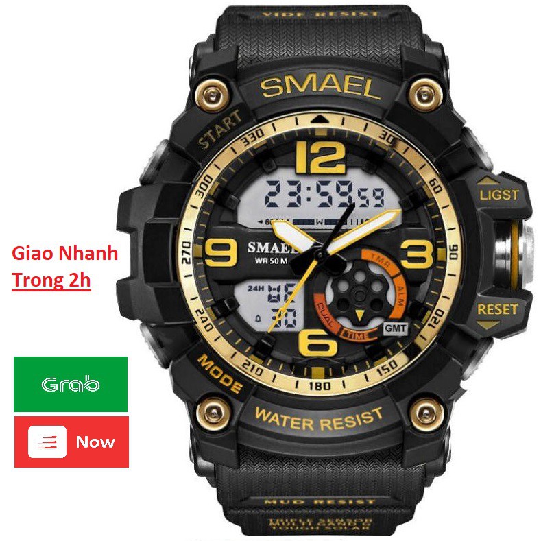 [Free Ship-Hàng Xịn] ĐỒNG HỒ THỂ THAO SMAEL 1617 Chống Nước Chống Va Đập Cho Nam | DH0143 GreenHouse | BigBuy360 - bigbuy360.vn