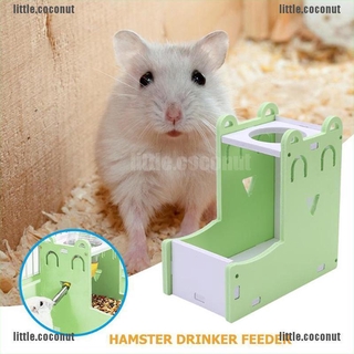 Bình Nước Bằng Nhựa Gắn Lồng Nuôi Chuột Hamster Tiện Dụng
