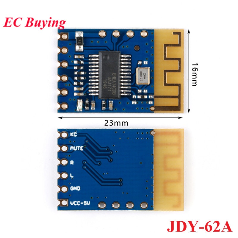 Bảng Mạch Âm Thanh Không Dây Jdy-62A Mini Ble5.0 Jdy 62 Cho Android Ios Tự Động Ngủ Jdy-62