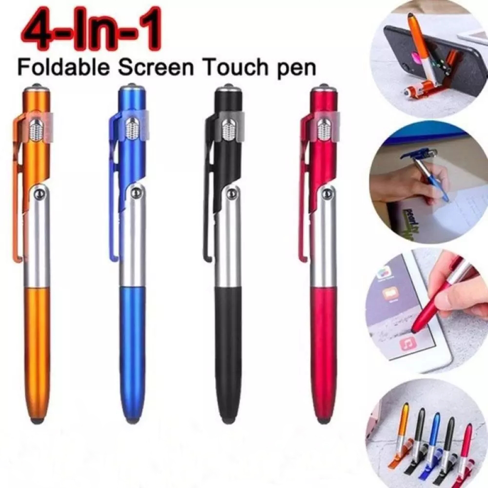 Bút Bi Có Đèn Led 4 Trong 1 Đa Năng Tiện Dụng