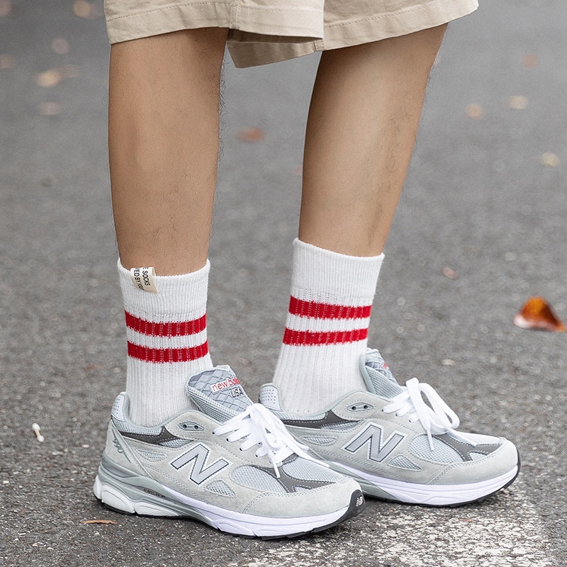 Tất thể thao cao cổ 2 sọc ( The Sock Loved by You )