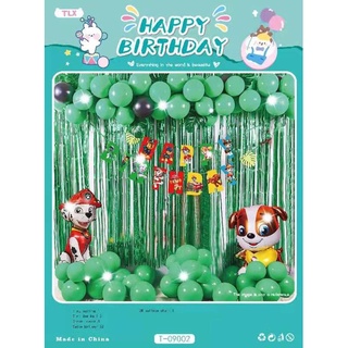 Set trang trí sinh nhật dành cho bé trai và bé gái, combo set trang trí đầy đủ phụ kiện