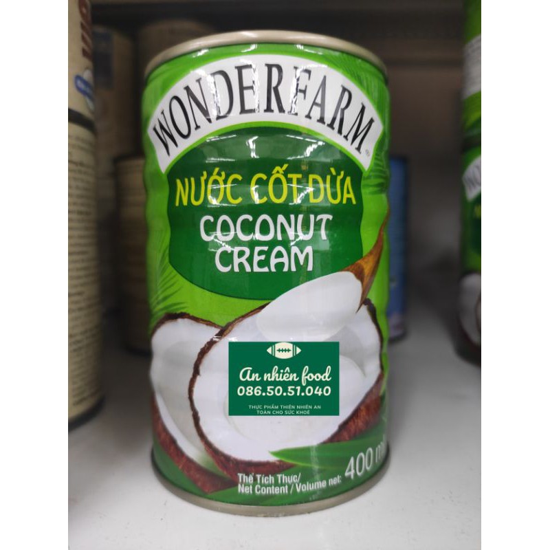 Nước Cốt Dừa Wonderfarm 400ml | BigBuy360 - bigbuy360.vn