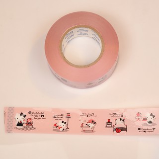 Cuộn băng keo dán trang trí in hình hello kitty xinh xắn