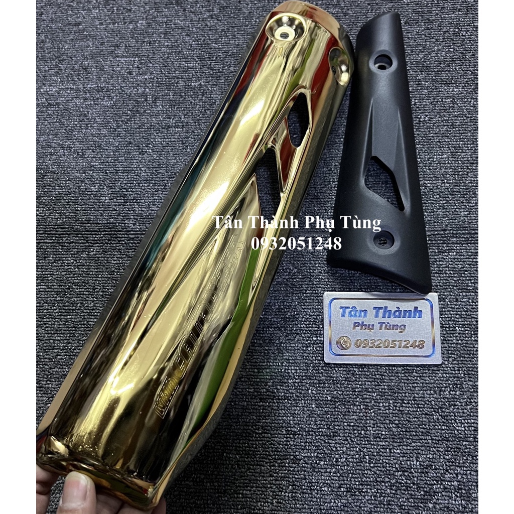 Ốp pô Exciter 2010 Màu vàng, 7 màu ( 2 miếng)