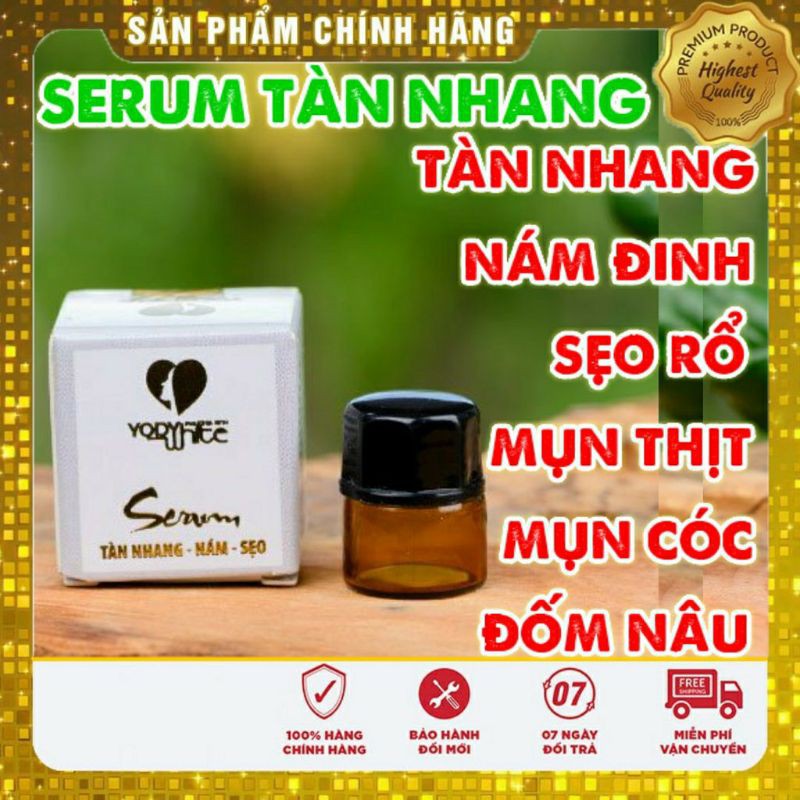 Chấm Tàn Nhang, Nám, Sẹo Rỗ