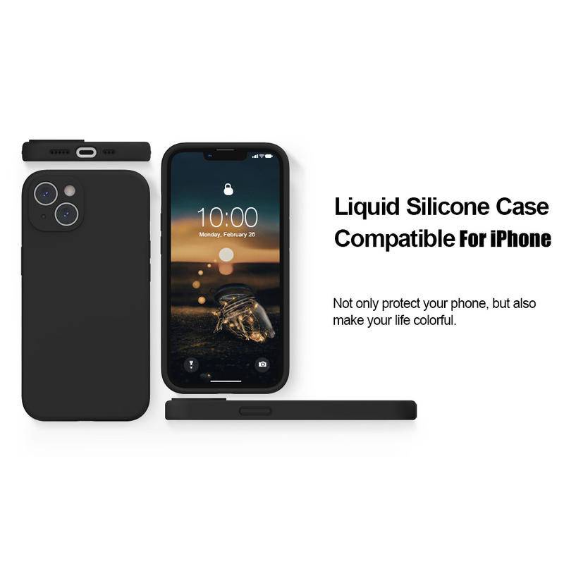 Ốp Điện Thoại Silicon Dẻo Chống Sốc Cho iPhone 12 13 14 Pro Max Plus X XS XR 7 8 Plus SE 3 14 13