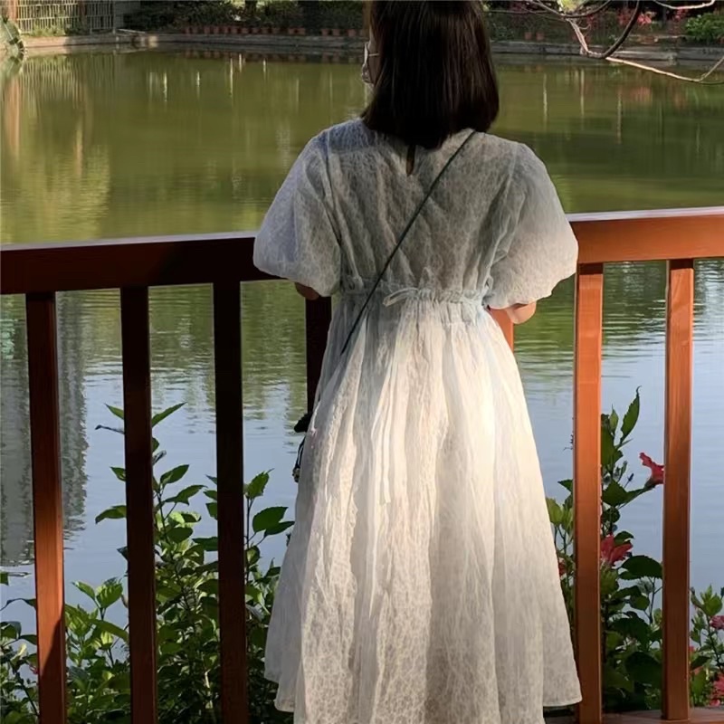 Đầm Babydoll Hoa Nhí Dáng Bồng Công Chúa Taobao Order Kèm ẢNH THẬT