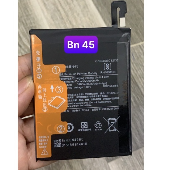 Pin Xiaomi Redmi Note 5/ Note 5 Pro BN45 Dung Lượng 4000mAh Zin Chính Hãng - Bảo Hành 6 Tháng