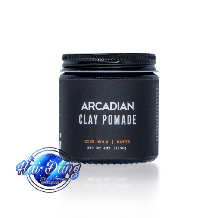 [CHÍNH HÃNG 100%] Sáp vuốt tóc Arcadian Clay Pomade - Nhập Mỹ