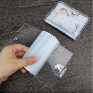 Sổ card mini trong suốt