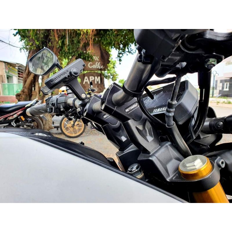 Gù Nâng Ghi Đông MOTOWOLF chính hãng 22mm và 28mm cho mọi dòng xe.