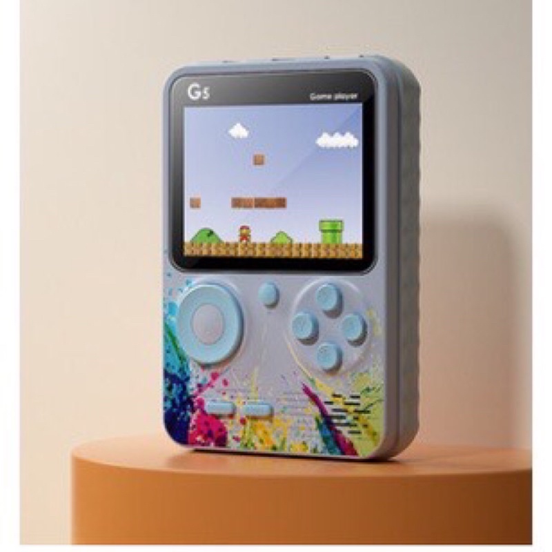 Máy chơi game 4 nút cầm tay G5 cao cấp, màn hình LCD sẵn 500game