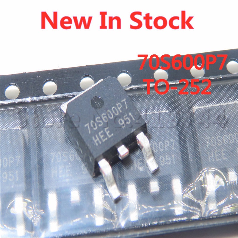 Bộ 10 Linh Kiện Điện Tử Mới 70S600P7 IPD70R600P7S SMD-252