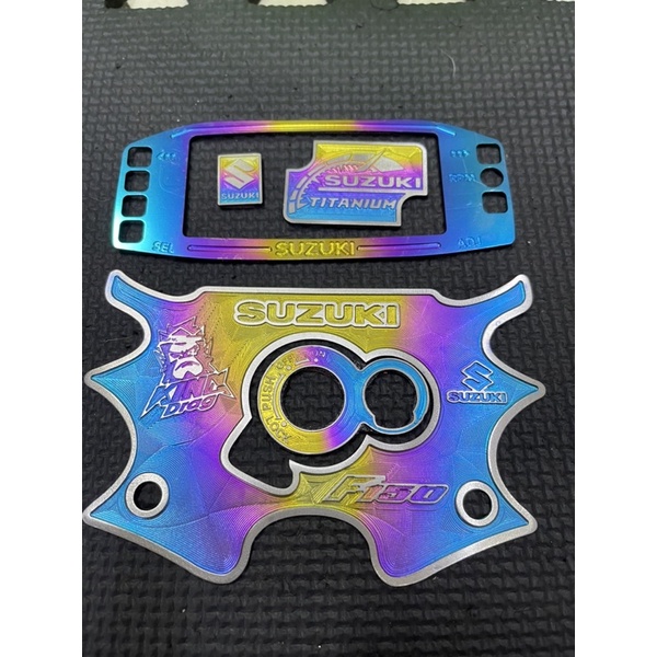 Tem dán mặt đồng hồ satria , raider , vario 2018 sonic ex155 miếng dán titanium mặt đông hồ