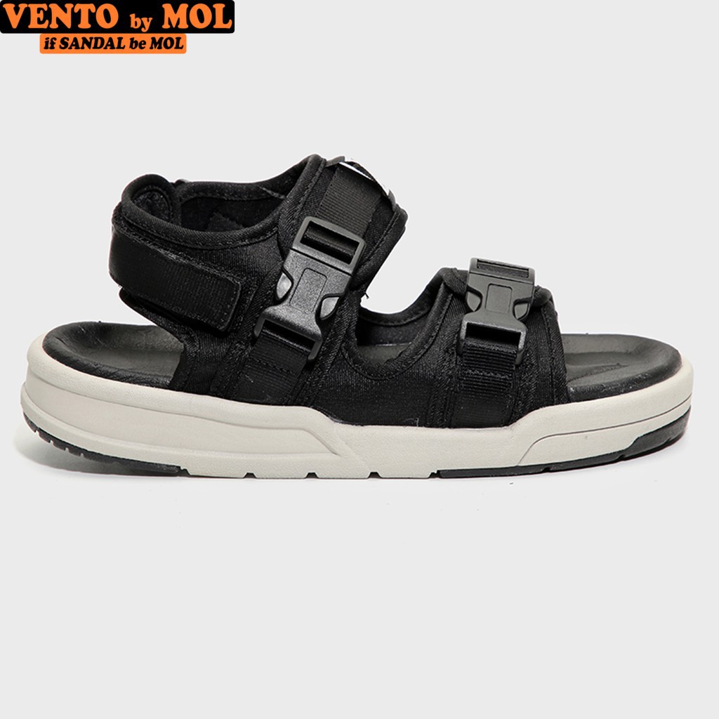 Giày sandal Vento nam nữ 2 quai ngang vải dù cho cặp đôi có quai hậu cố định mang đi học du lịch NV1002B