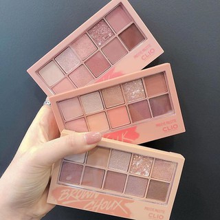Phấn mắt clio pro eye palette chuẩn auth 10 ô