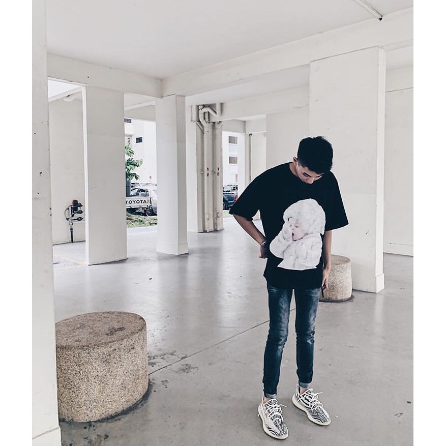 Áo thun Acme de la vie SNOW , áo thun ADLV form rộng tay lỡ oversize chất cá tính siêu cute | BigBuy360 - bigbuy360.vn