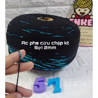 Len sợi kiểu chiết cuộn 100g