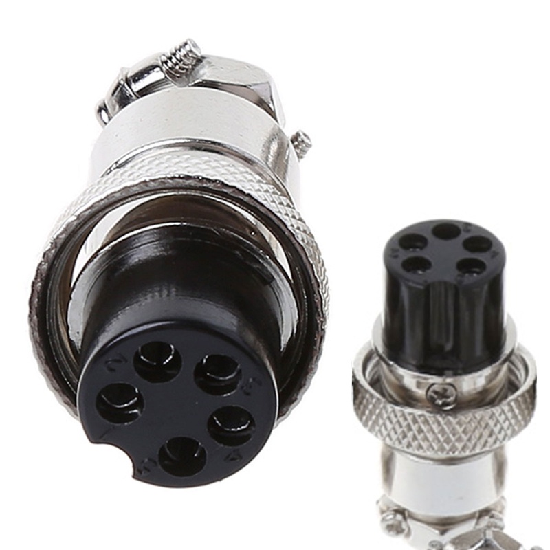 ✿ Phích Cắm Điện Lỗ Cắm 5 Chấu GX16