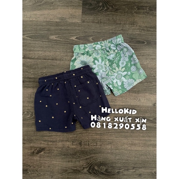 Q163 - Quần soc cotton bé trai và bé gái