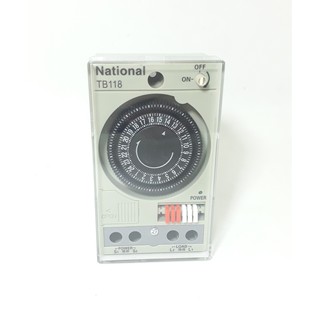 Công tắc hẹn giờ National TB118 rơ-le thời gian 15A
