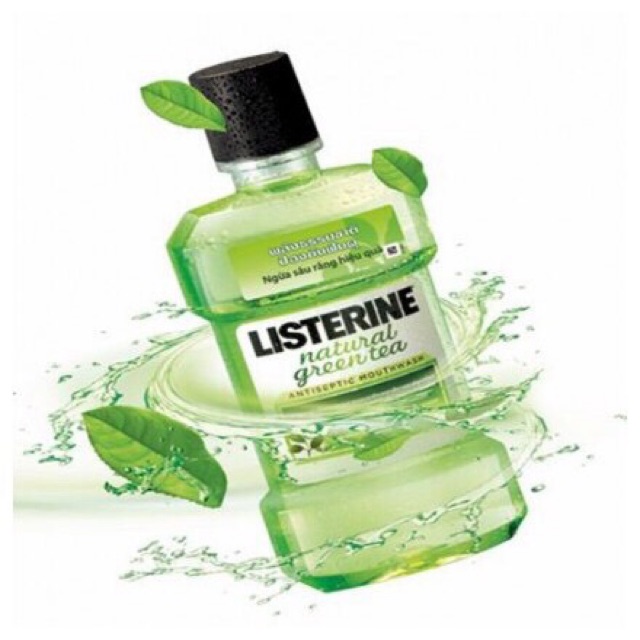 Combo 2 Nước Súc Miệng Listerine  Gree Tea 750ml-Thái Lan