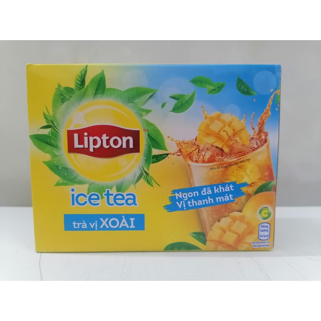 [224g - Xoài] Trà hòa tan [VN] LIPTON Ice Tea Mango (alc-hk)