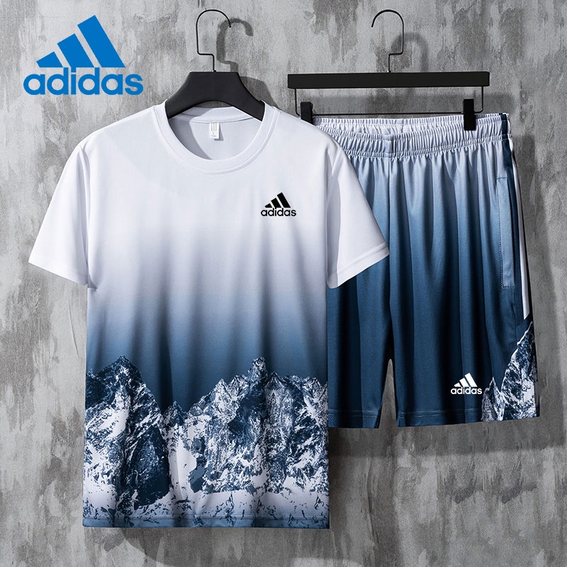 Adidas Bộ Quần Áo Thể Thao Thời Trang Mùa Hè 2022 Cho Nam