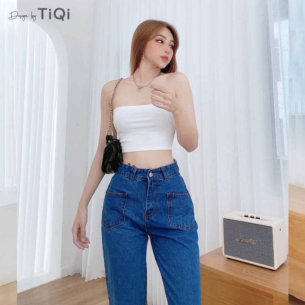 Quần jean baggy túi kiểu TiQi Jeans B1-167 | BigBuy360 - bigbuy360.vn