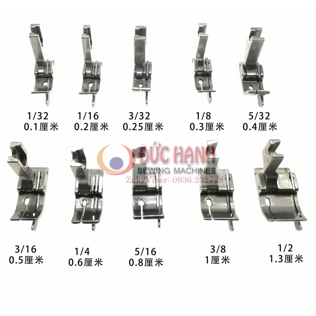 Chân vịt SP18 TRÁI PHẢI máy may 1kim công nghiệp