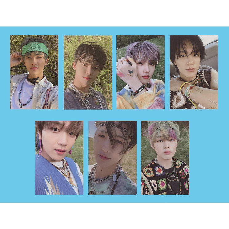 Thẻ Ảnh Hình Thành Viên Nhóm Nhạc Nct Dream Có Chữ Ký Sưu Tầm