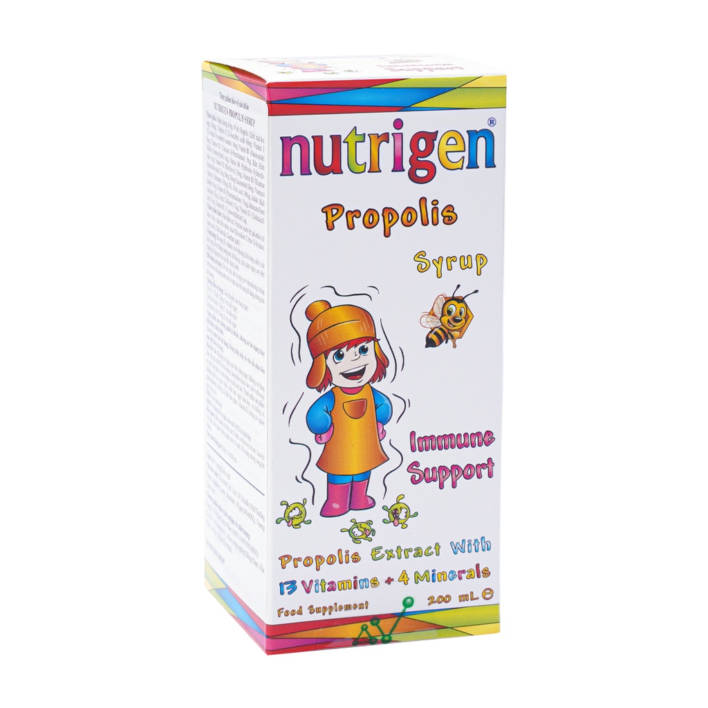 Thực phẩm Nutrigen bảo vệ sức khỏe Propolis Syrup 200ml