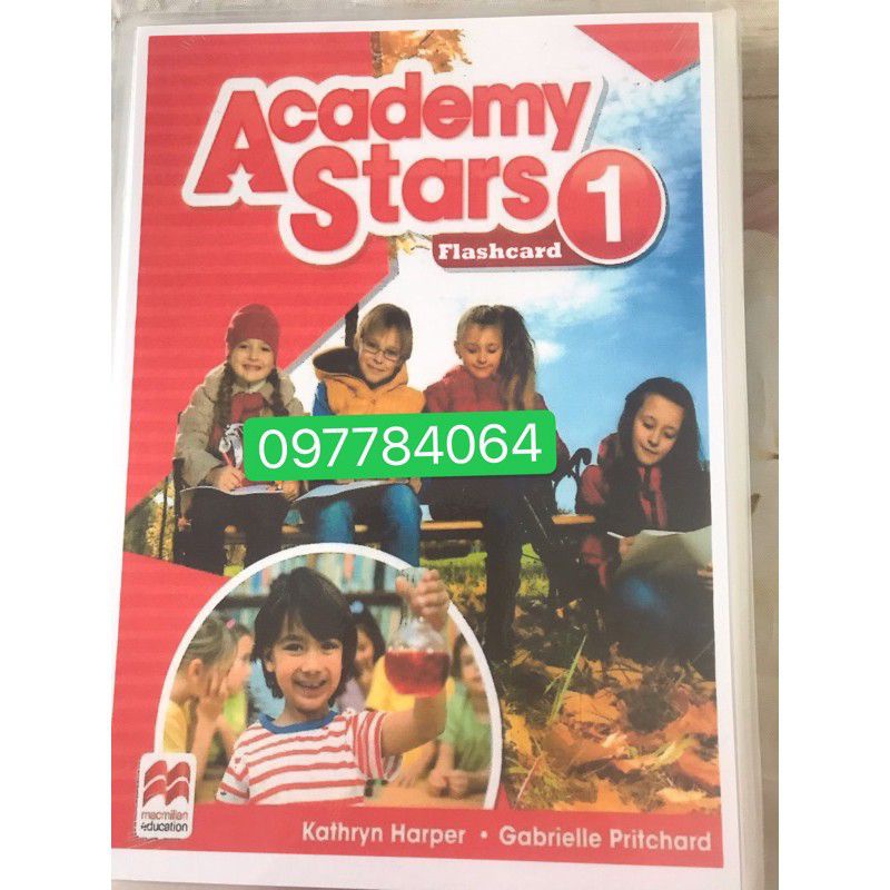Thẻ học-Flashcard Academy Stars STARTER, 1,2,3,4