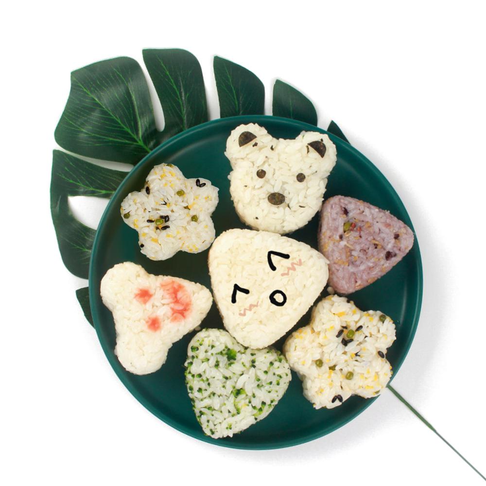 Khuôn Làm Sushi 6 Hình Trái Dứa Tiện Dụng