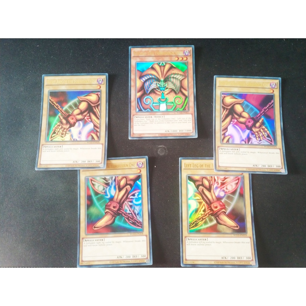Set thẻ bài Exodia  - Yugi's Legendary box