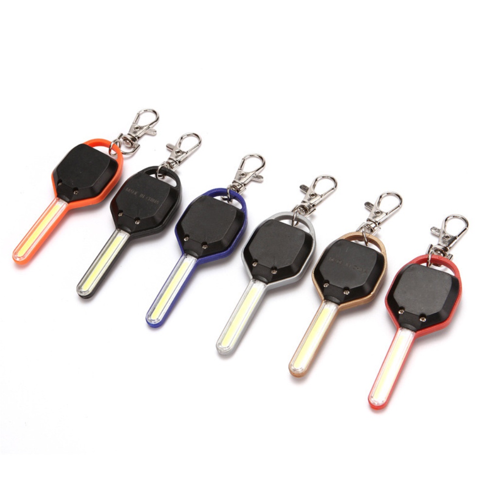 Móc Khóa Đèn Pin LED Mini Hình Chìa Khóa