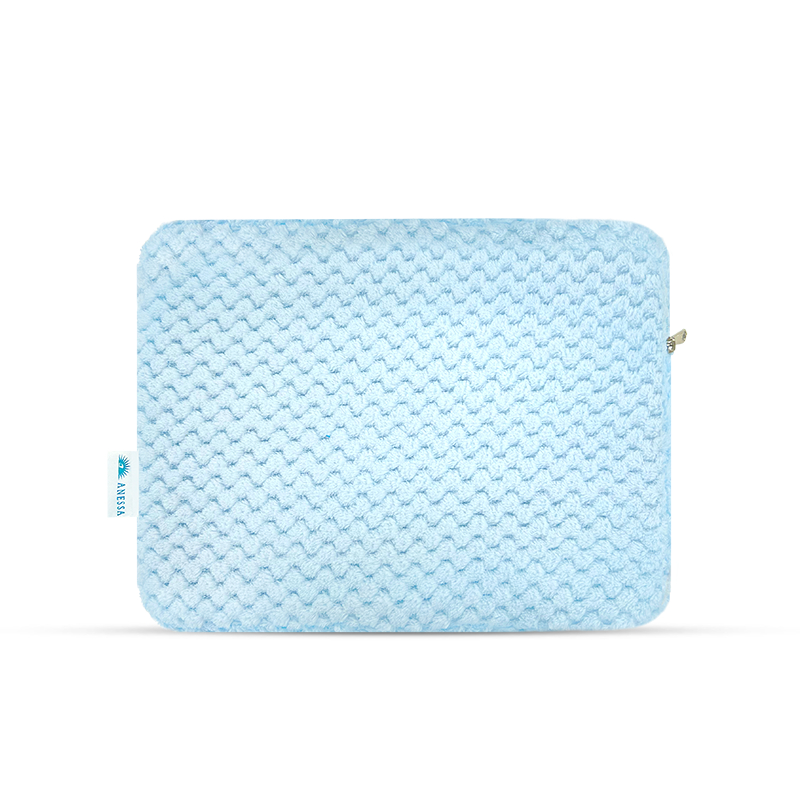 Túi Laptop Bông Anessa màu xanh