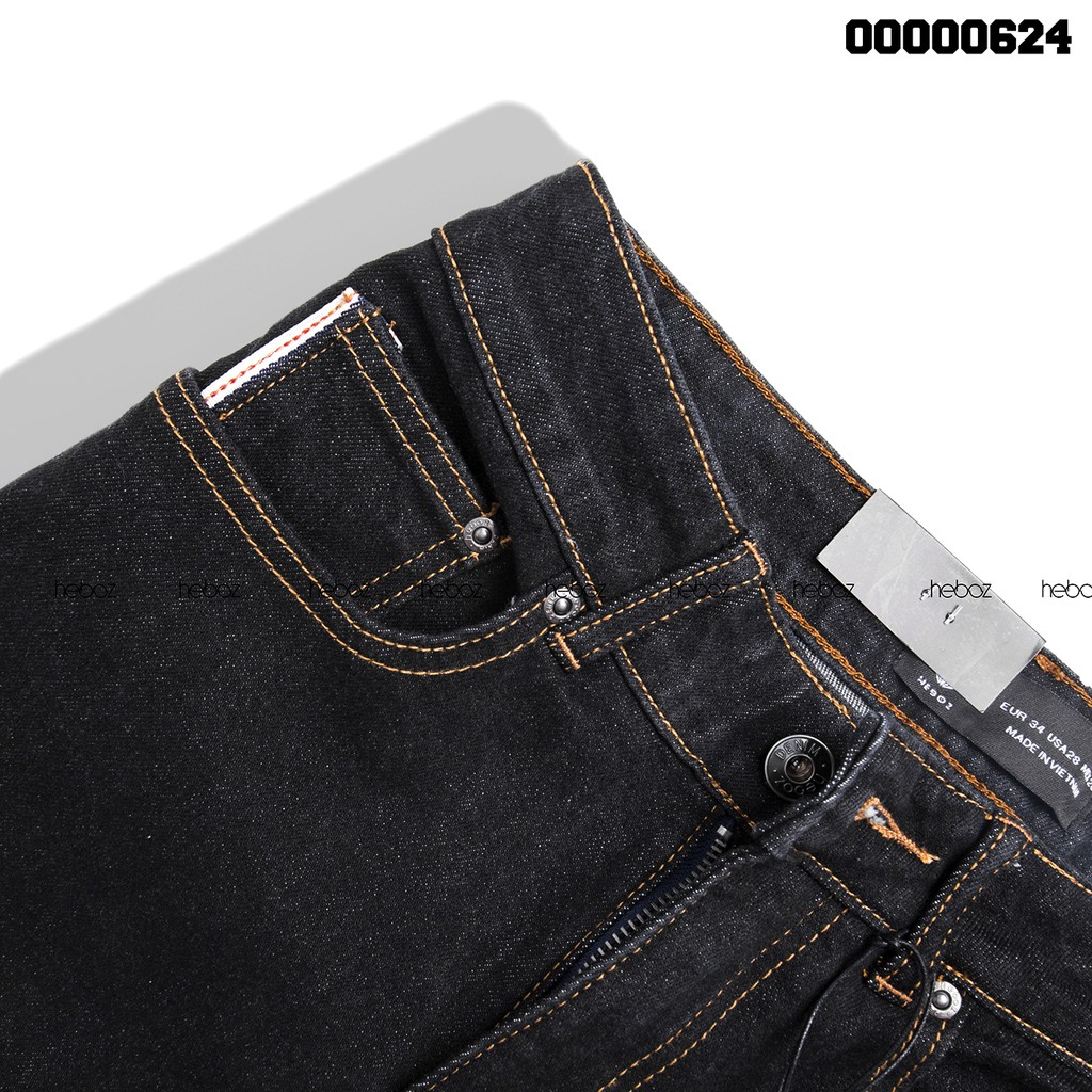 [HẾN STORE MENSWEAR] Quần jean Heboz in lai 210342 IND- 00000624