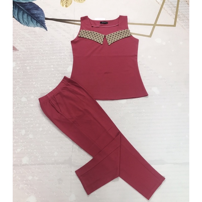 Đồ bộ nữ ❤️ CAO CẤP❤️ quần 9 tấc vải cotton mịn QC đẹp, sang, chảnh hợp thời trang