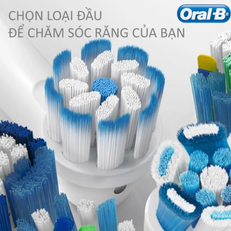 Chính Hãng- Vỉ 2 Đầu Bàn Chải Điện Oral-B Braun - Đủ loại đầu thay thế OralB - Made In Germany